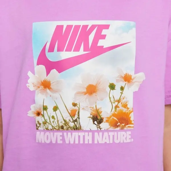 Футболка подростковая Nike SPORTSWEAR PHOTO розовая HM6311-532