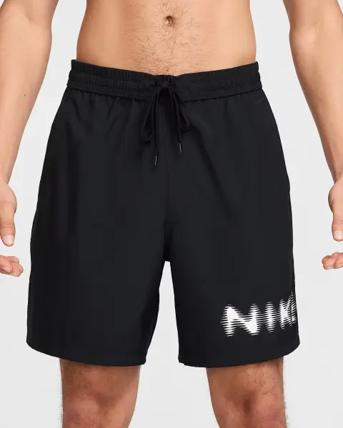 Шорты Nike FORM DRI-FIT 18CM UNLINED VERSATILE черные HJ3105-010