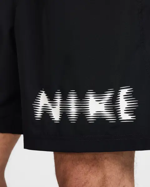 Шорты Nike FORM DRI-FIT 18CM UNLINED VERSATILE черные HJ3105-010