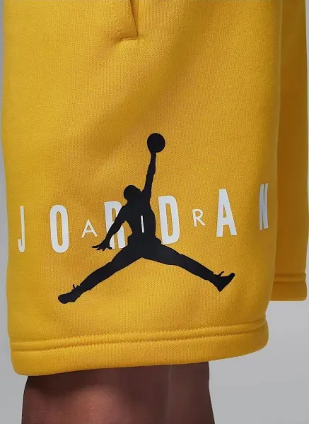 Шорты подростковые Nike JORDAN JUMPMAN SUSTAINABLE желтые 95B911-Y3E