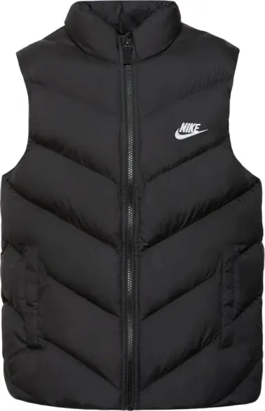 Жилетка підліткова Nike SPORTSWEAR ALL DAY PLAY THERMA-FIT LOOSE-FIT PUFFER чорна HJ2537-010