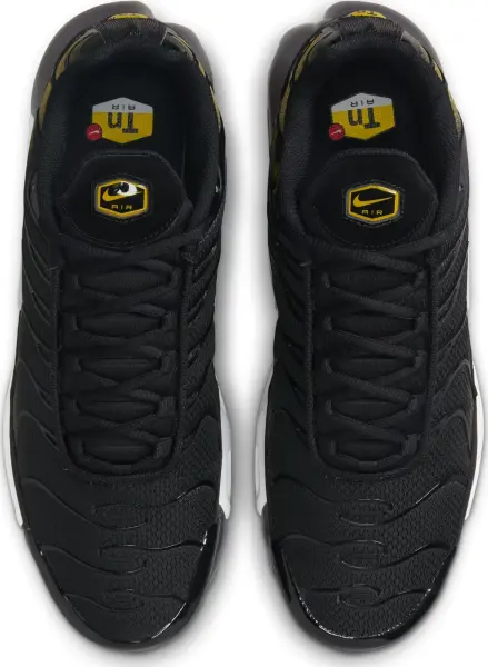 Кросівки Nike AIR MAX PLUS чорно-жовто-білі DM0032-013