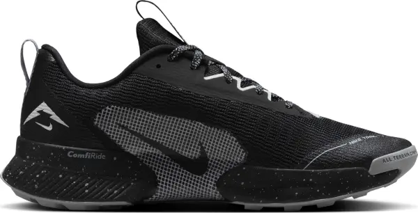 Кроссовки для трейлраннинга женские Nike JUNIPER TRAIL 3 черно-серебряные FQ0902-001