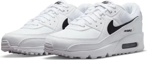 Кросівки жіночі Nike AIR MAX 90 біло-чорні DH8010-101