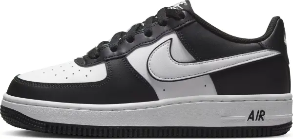 Кросівки підліткові Nike AIR FORCE 1 LV8 2 (GS) чорно-білі DV1621-001