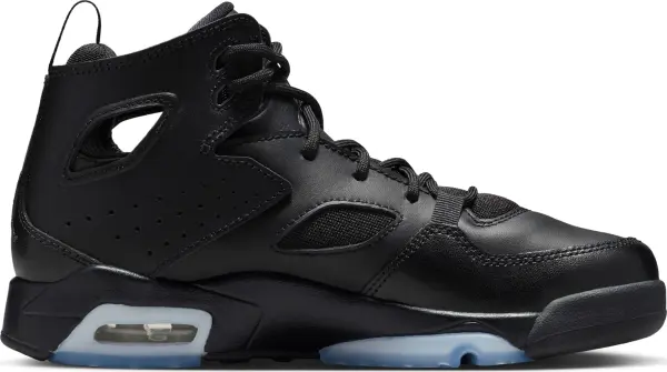 Кроссовки подростковые Nike JORDAN FLIGHT CLUB '91 (GS) черно-голубые DM1685-005