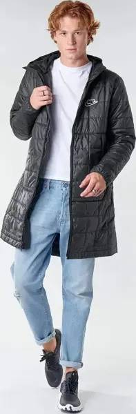 Куртка Nike SPORTSWEAR THERMA-FIT LEGACY черная DV2932-010