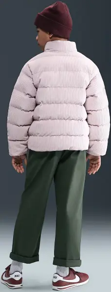 Куртка підліткова Nike SPORTSWEAR ALL DAY PLAY THERMA-FIT LOOSE-FIT PUFFER світло-бузкова HJ2543-019