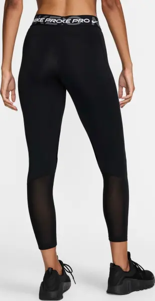 Лосини жіночі Nike PRO MID-RISE 7/8 GRAPHIC чорні FV7397-010