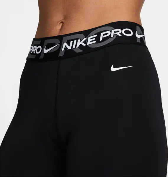Лосини жіночі Nike PRO MID-RISE 7/8 GRAPHIC чорні FV7397-010