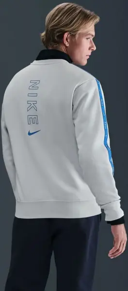 Свитшот Nike SPORTSWEAR CREW FLEECE светло-серо-голубой IH4286-025