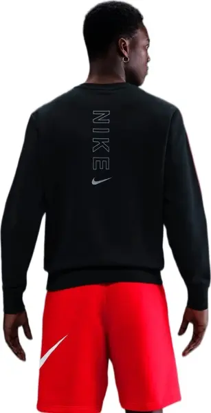 Світшот Nike SPORTSWEAR CREW FLEECE чорно-червоний IH4286-010