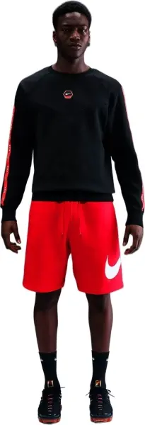 Світшот Nike SPORTSWEAR CREW FLEECE чорно-червоний IH4286-010