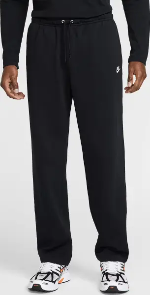 Спортивные штаны Nike CLUB FRENCH TERRY OPEN-HEM черные HQ4422-010