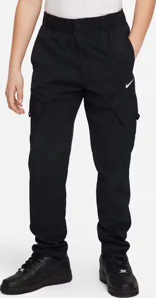 Спортивні штани підліткові Nike OUTDOOR PLAY WOVEN CARGO чорні FD3239-010