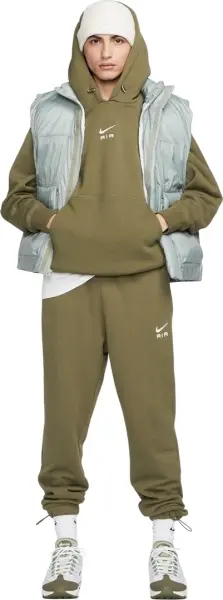 Спортивний костюм Nike SPORTSWEAR AIR FRENCH TERRY оливковий DV9777-222__DV9845-222