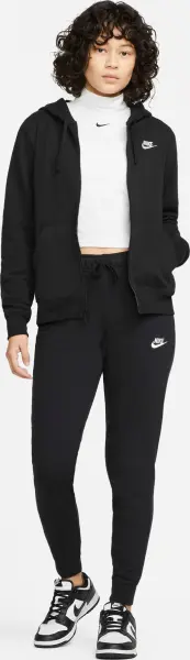 Спортивний костюм жіночий Nike SPORTSWEAR CLUB FLEECE чорний DQ5471-010__DQ5174-010