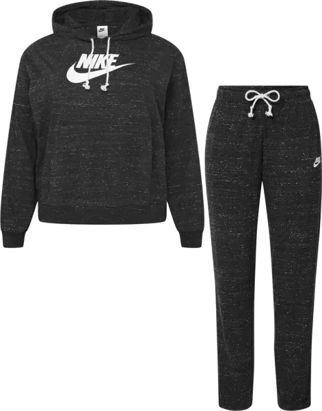 Спортивний костюм жіночий Nike SPORTSWEAR GYM VINTAGE чорний DM6388-010__DM6390-010