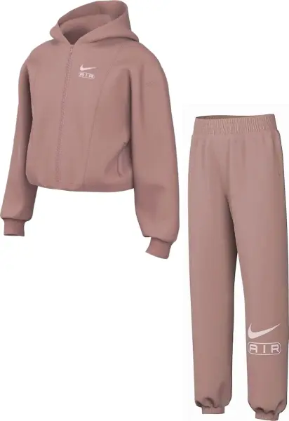 Спортивний костюм підлітковий Nike AIR FRENCH TERRY рожевий FN8615-208__FN8612-208