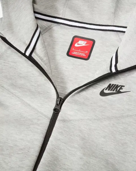Толстовка підліткова Nike TECH FLEECE сіра FD3285-063