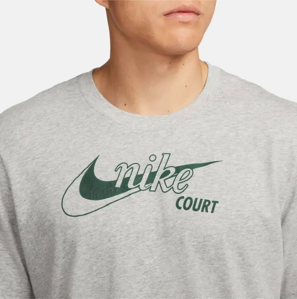 Футболка Nike NIKECOURT DRI-FIT серая DD8376-064