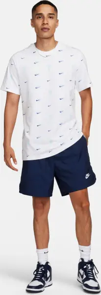 Футболка Nike SPORTSWEAR MAX90 бело-голубо-синяя FQ8036-100
