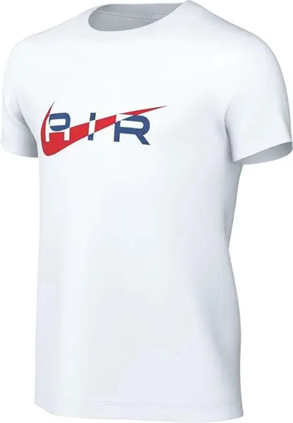 Футболка подростковая Nike AIR бело-красно-синяя FV2343-100