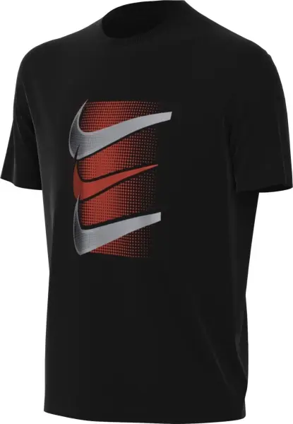 Футболка подростковая Nike SPORTSWEAR CORE BRANDMARK черная DX9525-010