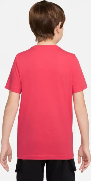 Футболка підліткова Nike SPORTSWEAR FUTURA PANEL червона DO1798-648