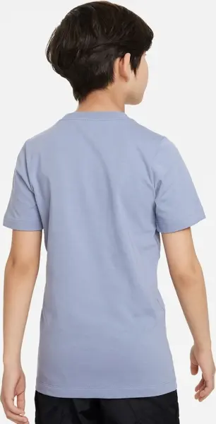Футболка подростковая Nike STANDARD ISSUE дымчато-голубая FN7713-493