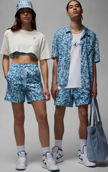 Шорти Nike JORDAN ESSENTIALS POOLSIDE блакитно-сині FN4635-423