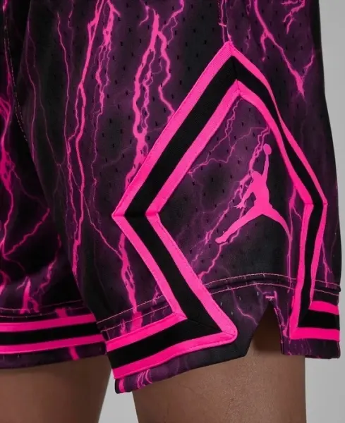 Шорти Nike JORDAN SPORT DRI-FIT DIAMOND чорно-рожеві FN5804-010