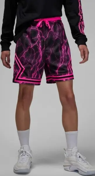 Шорти Nike JORDAN SPORT DRI-FIT DIAMOND чорно-рожеві FN5804-010