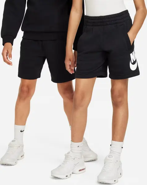 Шорти підліткові Nike SPORTSWEAR CLUB FLEECE FRENCH TERRY чорні FD2997-010