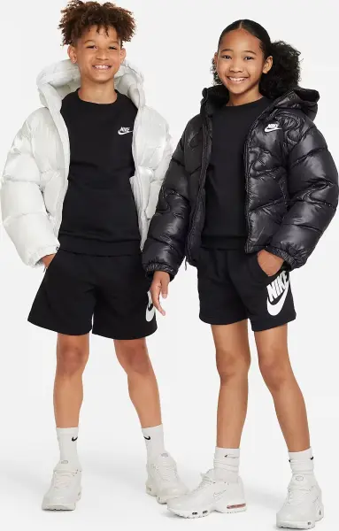 Шорти підліткові Nike SPORTSWEAR CLUB FLEECE FRENCH TERRY чорні FD2997-010