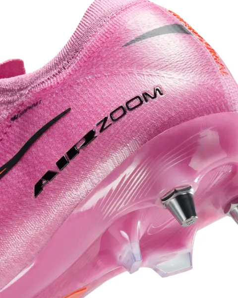 Бутси Nike MERCURIAL ZOOM VAPOR 16 ELITE SG-PRO рожево-червоні FQ8688-600