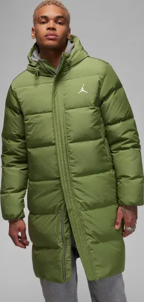Пуховик Nike JORDAN ESSENTIALS DOWN зелений FB7313-340