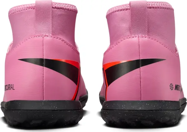 Сороконіжки (шиповки) дитячі Nike JR MERCURIAL SUPERFLY 10 CLUB TF рожево-червоні FQ8313-600