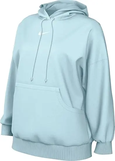 Худи женское Nike SPORTSWEAR PHOENIX FLEECE OVERSIZED светло-голубое DQ5860-474