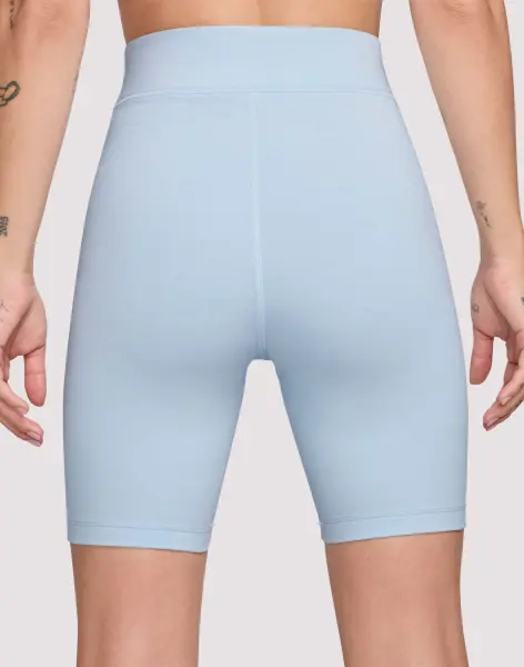 Велосипедки жіночі Nike SPORTSWEAR CLASSIC HIGH-WAISTED 20.5CM блакитні DV7797-423