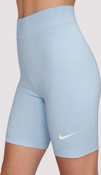 Велосипедки жіночі Nike SPORTSWEAR CLASSIC HIGH-WAISTED 20.5CM блакитні DV7797-423