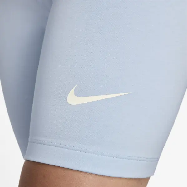 Велосипедки жіночі Nike SPORTSWEAR CLASSIC HIGH-WAISTED 20.5CM блакитні DV7797-423