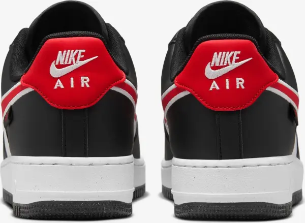 Кроссовки Nike AIR FORCE 1 '07 NEXT NATURE черно-бело-красные HM0721-002