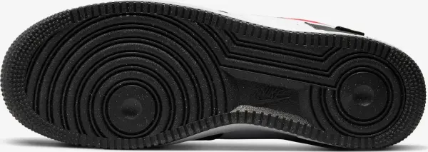 Кроссовки Nike AIR FORCE 1 '07 NEXT NATURE черно-бело-красные HM0721-002