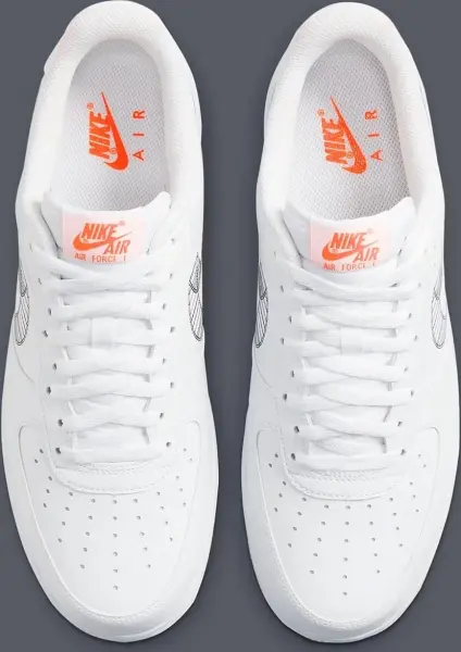 Кроссовки Nike AIR FORCE 1 LOW "3D SWOOSH" белые DR0149-100