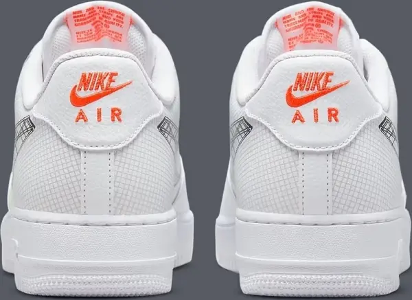 Кроссовки Nike AIR FORCE 1 LOW "3D SWOOSH" белые DR0149-100