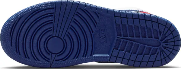 Кросівки дитячі Nike AIR JORDAN 1 MID (PS) синьо-біло-червоні DQ8424-102