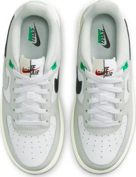 Кросівки підліткові Nike AIR FORCE 1 LV8 2 (GS) світло-сіро-білі DZ2660-001