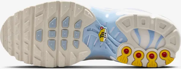 Кроссовки подростковые Nike AIR MAX PLUS (GS) молочно-голубые CD0609-411