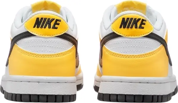 Кросівки підліткові Nike DUNK LOW NEXT NATURE (GS) жовто-біло-чорні FN3807-800
